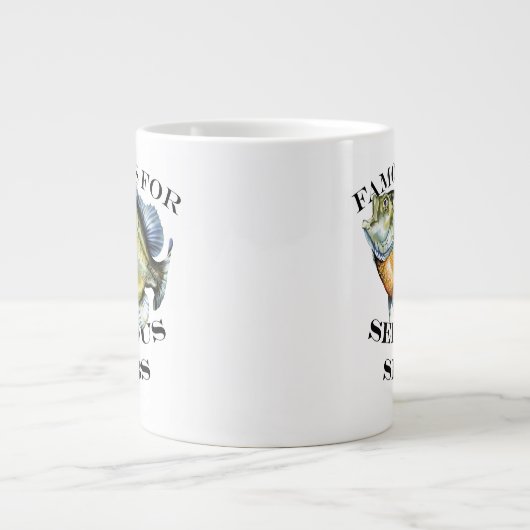 beroemd voor ernstig slakkenlicht grote koffiekop (Voorkant)