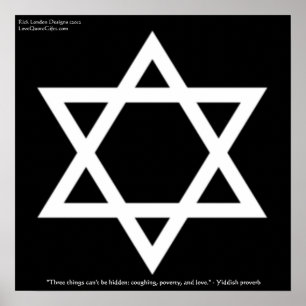 beroemd Yiddish Quote over het Poster van de liefd