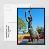 beroemd zwendelmeisje in Savannah, Georgia Briefkaart (Voorkant / Achterkant)