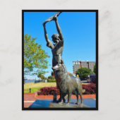 beroemd zwendelmeisje in Savannah, Georgia Briefkaart (Voorkant)