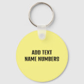 beroemde Abstracte Dachshund-Sleutelhanger Sleutelhanger (Achterkant)