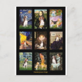 Beroemde Art Beagle Comp 1 Briefkaart (Voorkant)