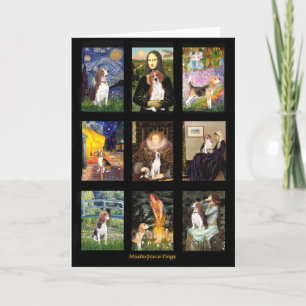 Beroemde Art Beagle Comp 1 Kaart