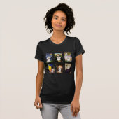 Beroemde Art Bichon Frise Composiet (transparant) T-shirt (Voorkant volledig)