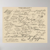 beroemde autografieken 2 poster (Voorkant)