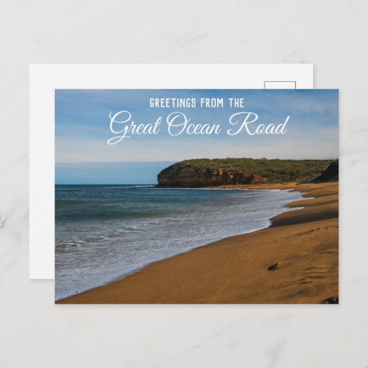 Beroemde Bells Beach Great Ocean Road Groet Briefkaart (Voorkant / Achterkant)