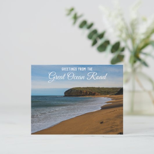 Beroemde Bells Beach Great Ocean Road Groet Briefkaart (Staand voorkant)