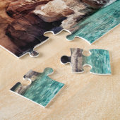 Beroemde bezienswaardigheid - Trevi fontein Legpuzzel (Zijkant)
