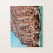Beroemde bezienswaardigheid - Trevi fontein Legpuzzel (Verticaal)