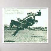 beroemde Bucking Bronc vijf minuten Poster (Voorkant)