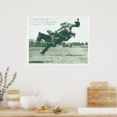 beroemde Bucking Bronc vijf minuten Poster (Keuken)