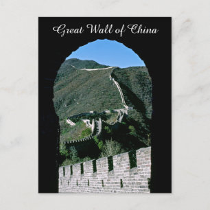 Beroemde Chinese Muur - Peking, Azië Briefkaart
