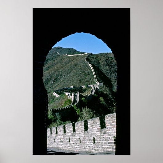 Beroemde Chinese Muur - Peking, Azië Poster (Voorkant)