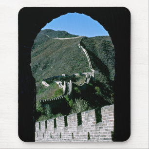 Beroemde Chinese Muur van China - Peking, Azië Muismat