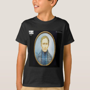 Beroemde citaat van Louis Braille T-shirt
