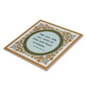 beroemde citaat van St. Peter Faber (BK 051) Tegeltje (Zijkant)