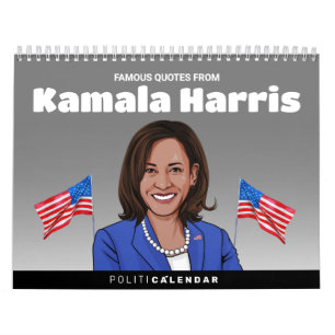 Beroemde citaten van Kamala Harris Kalender