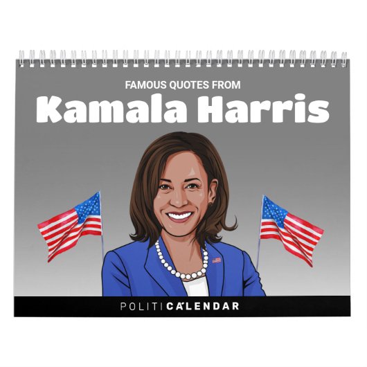 Beroemde citaten van Kamala Harris Kalender (Hoes)