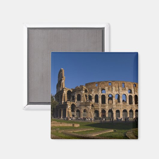 beroemde Colosseum in Rome Landmark 2 Magneet (Voorkant / Achterkant)