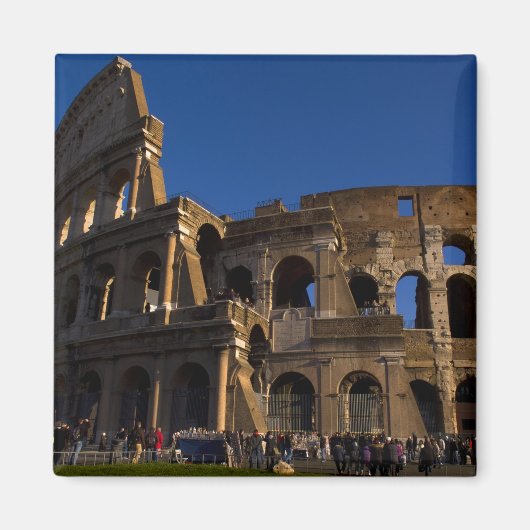 beroemde Colosseum in Rome Landmark Magneet (Voorkant)