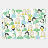 Beroemde componisten inpakpapier (Voorkant)