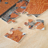 Beroemde daken van de oude stad Dubrovnik - Dalmat Legpuzzel (Zijkant)