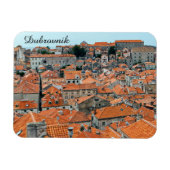 Beroemde daken van de oude stad Dubrovnik - Dalmat Magneet (Horizontaal)