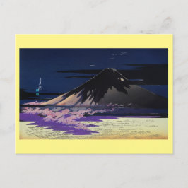 Beroemde Fuji-print in hoge resolutie van Gekko Briefkaart