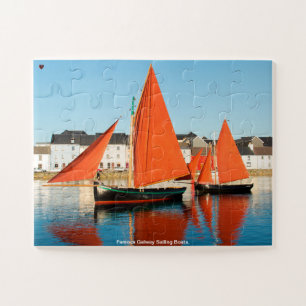 Beroemde Galway zeilboten. Legpuzzel