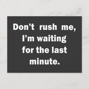 Beroemde grappige sarcastische citaten briefkaart