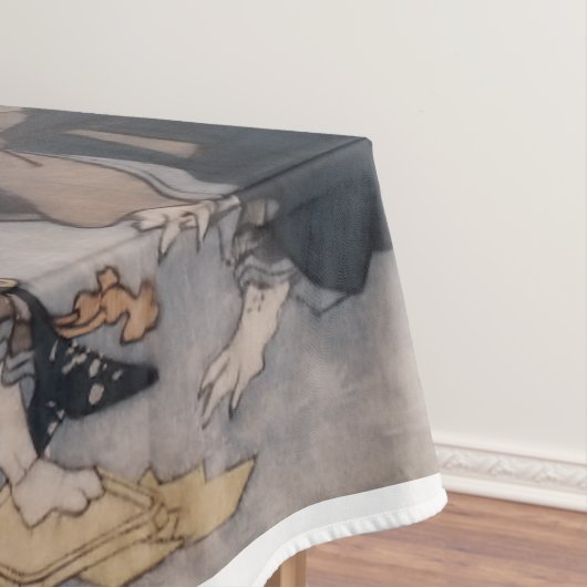 Beroemde helden van het Kabuki-podium (kikkers) Tafelkleed (Voorbeeld)