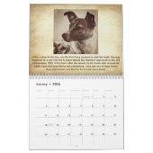 Beroemde honden in de geschiedenis met feiten wand kalender (Jan 2026)