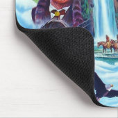 Beroemde Indiase chefs Indianen schilderen Muismat (Hoek)