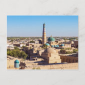 Beroemde Khiva - Oezbekistan Briefkaart (Voorkant)