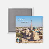 Beroemde Khiva - Oezbekistan Magneet (Voorkant / Achterkant)