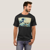 beroemde kunst Klassieke Great Ocean Wave Specia T-shirt (Voorkant volledig)