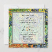  beroemde kunst, Van Gogh, de bruiloft van Iriss Kaart (Voorkant)