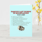 beroemde laatste woorden in Roleplay: top Ten Kaart (Gele Bloem)