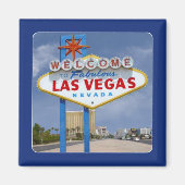 Beroemde Las Vegas NV Sign Travel Souvenir Magnet (Voorkant)