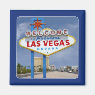Beroemde Las Vegas NV Sign Travel Souvenir Magnet