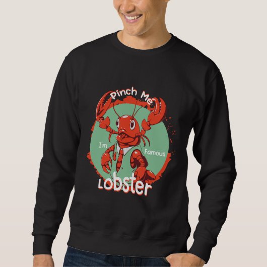 Beroemde Lobster Sweatshirt (Voorkant)