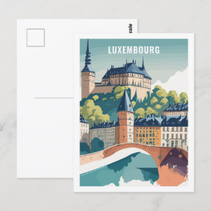 Beroemde Luxemburgse reisplaats Briefkaart