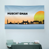 Beroemde Muscat Oman Spandoek (Beurs)