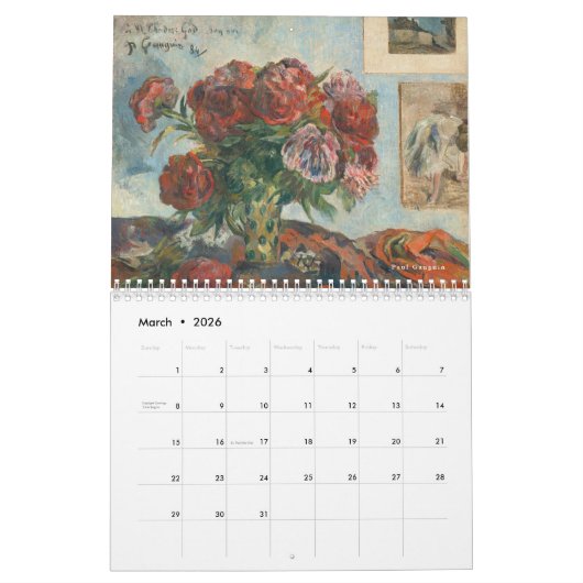 Beroemde oude schilderijen kunstkalender 2024 kalender (Mar 2026)