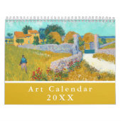 Beroemde oude schilderijen kunstkalender 2024 kalender (Hoes)