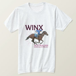 Beroemde Racehorse Winx 1975 Paardenrennen T-shirt