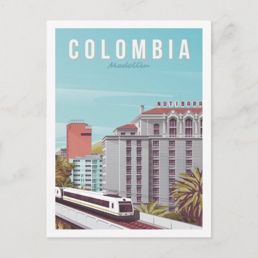 Beroemde reisplaats van Colombia Briefkaart (Voorkant)