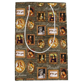 Beroemde Renaissance ingelijste kunst Medium Cadeauzakje