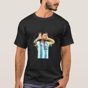 beroemde Riquelme Celebration Hand op Ears Argenti T-shirt