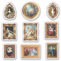 Beroemde Rococo Art Framed Set Pack